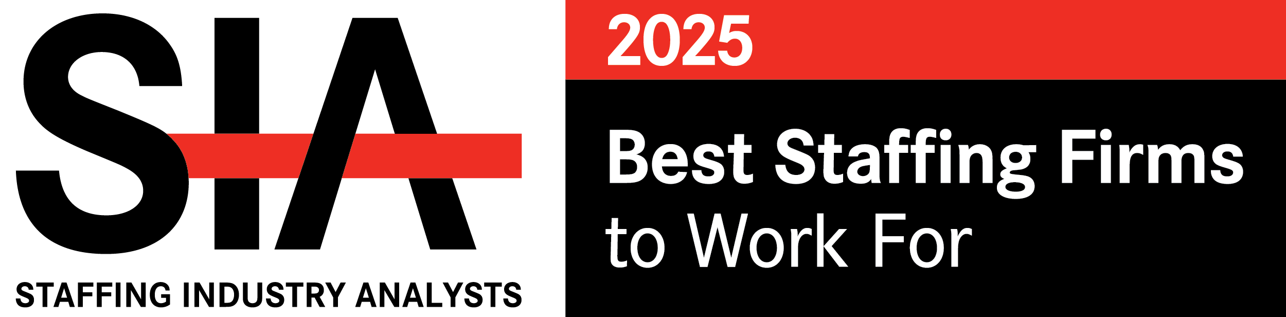 SIA 2025 Logos BestStaffingFirms